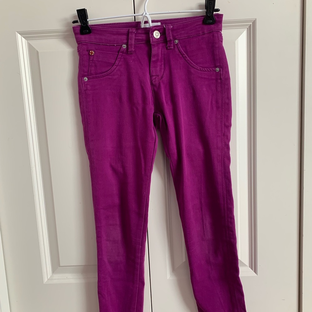 Hudson Fucshia Jeggings